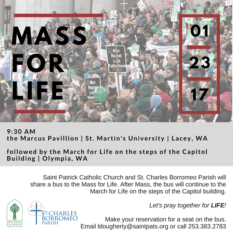 massforlife4 Saint Patrick Catholic Church