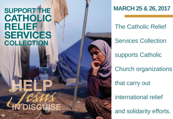 Catholic Relief Services Collection 2017 - Saint Patrick Catholic Church