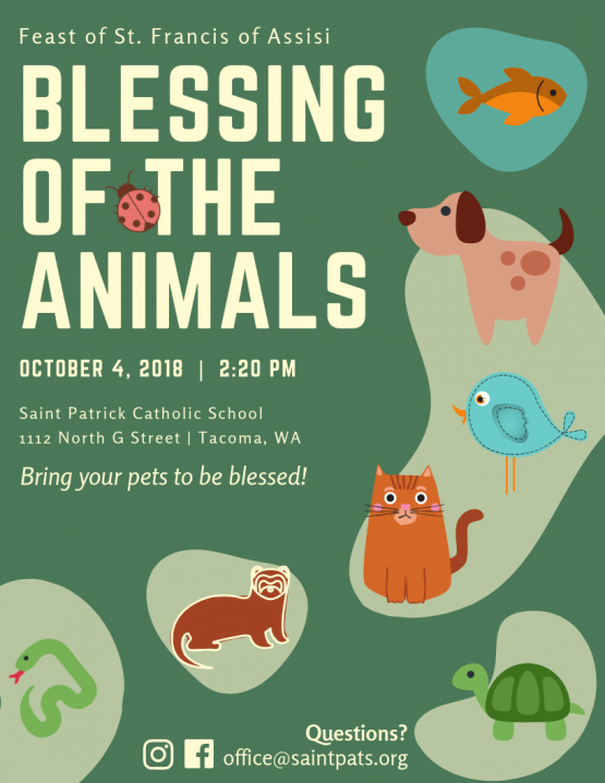 Blessing of the animals4 Saint Patrick Catholic Church